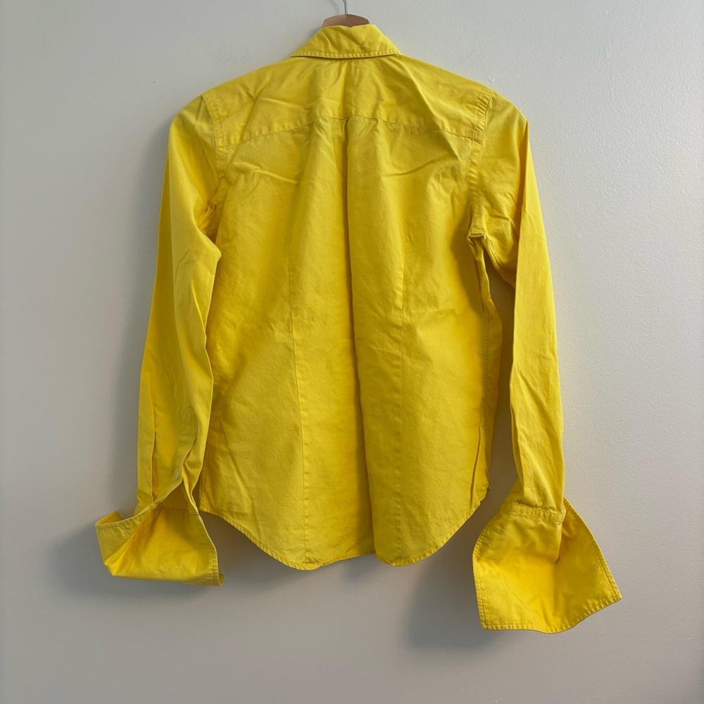 Ralph Lauren yellow button down Shirt - Picture 8 of 8